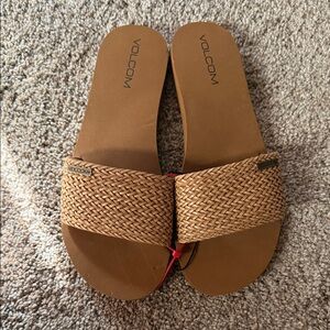 Volcom Women's Woven Brown Sandals